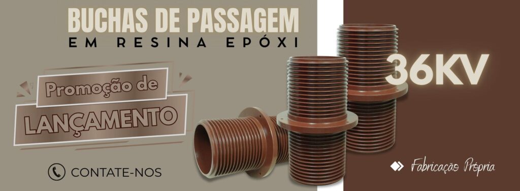 buchas de passagem em resina epóxi de 36kv